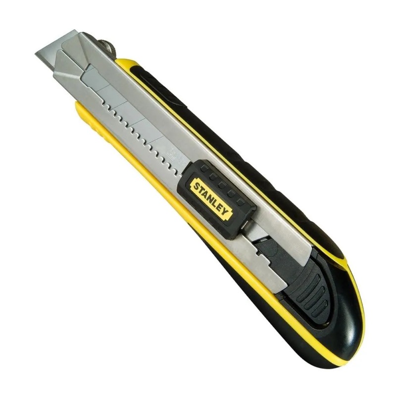 Cuchilla Retractil Stanley 10486 de Acero Inoxidable 25 mm
