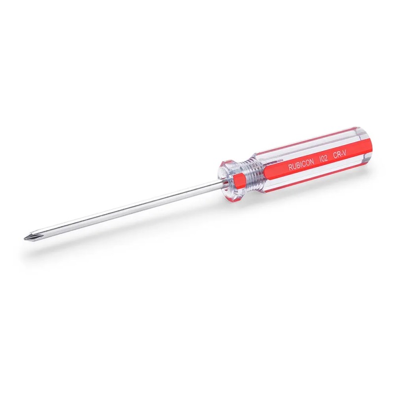 Desarmador Estrella Rubicon Modelo 102 Cromado 3/16''