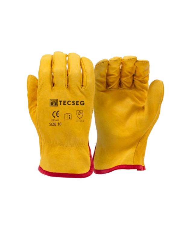 Guantes de Cuero Badana (par)
