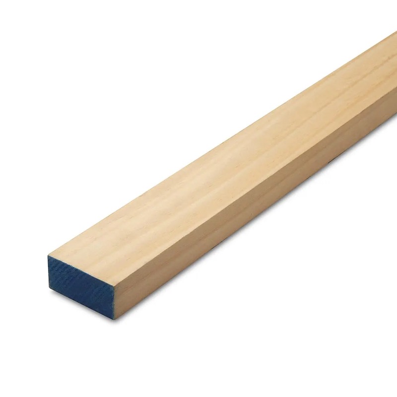 Madera Pino 1"x2"x10.5" (19mmx41mmx3200mm) Leonera