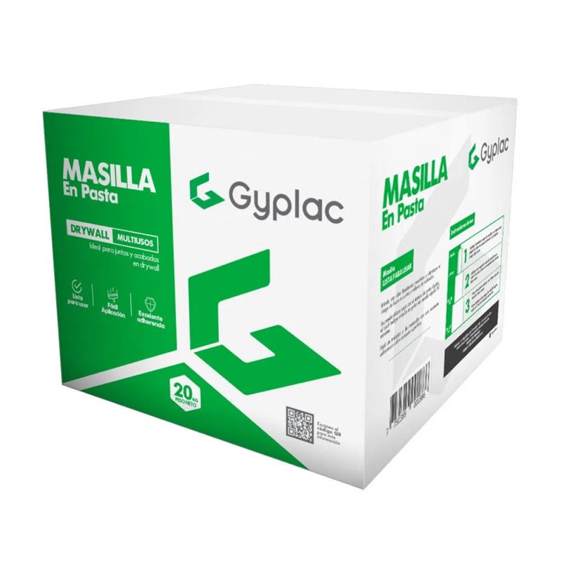 Masilla para Drywall Gyplac lista para usar 20 kg