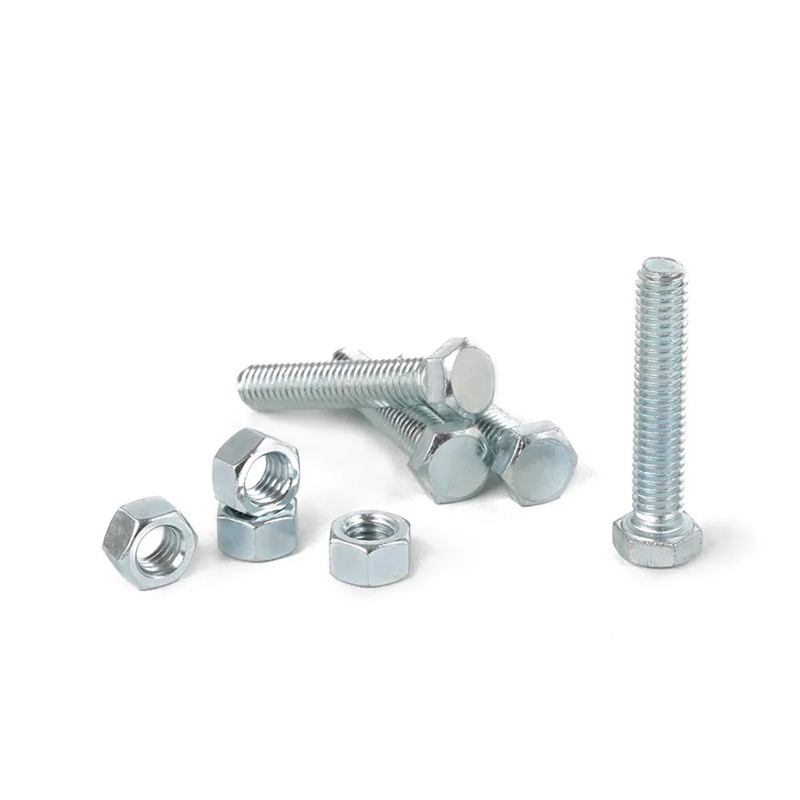 Perno hexagonal + Tuerca CG2 3/8x2" x 4 unidades