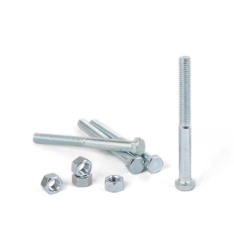 Perno hexagonal + Tuerca CG2 3/8x4" x 4 unidades