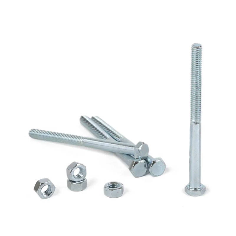 Perno hexagonal + Tuerca CG2 5/16x4" x 4 unidades