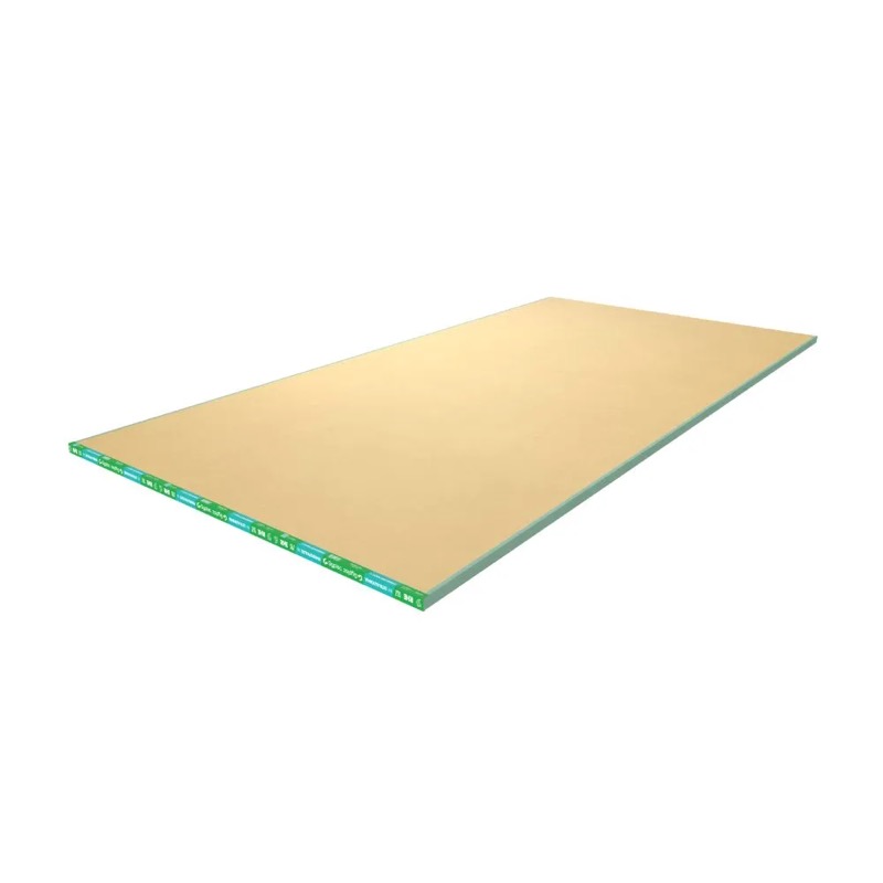 Plancha de Drywall Gyplac RH 1/2" (12.7mm) 1.22m x 2.44m