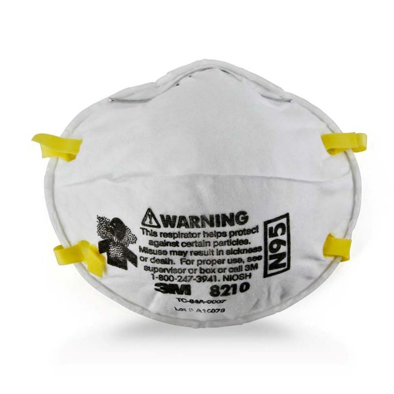 Respirador Descartable N95 3M 8210 (caja x20)