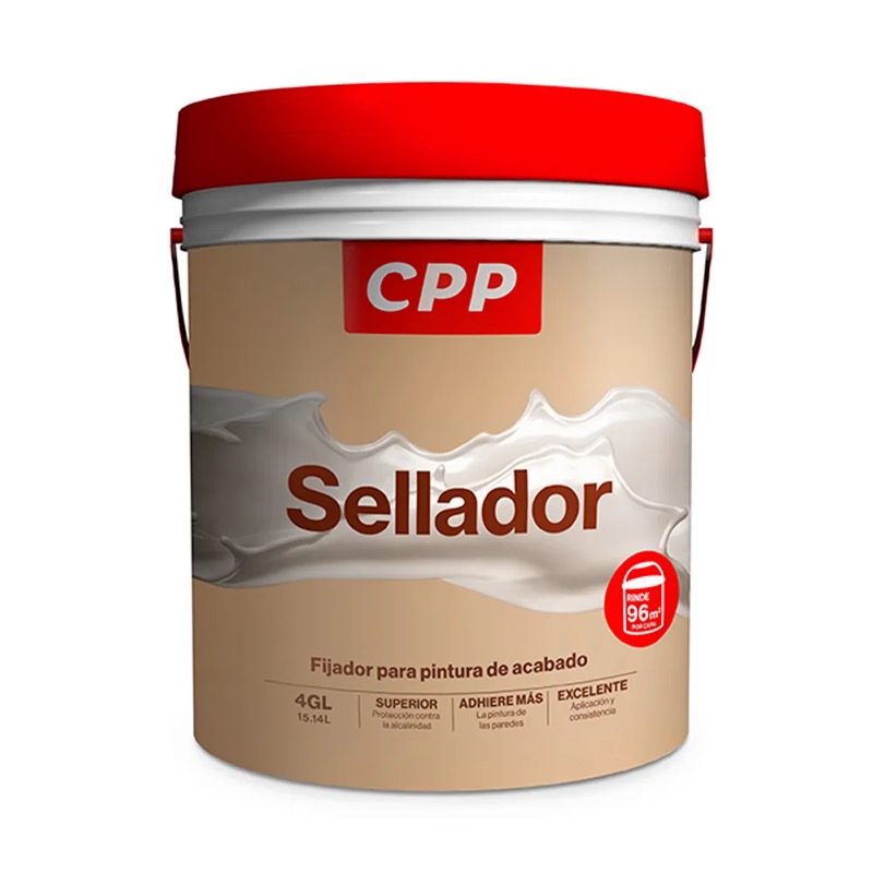 Sellador de Resina Látex CPP 150 Transparente 15.14 l