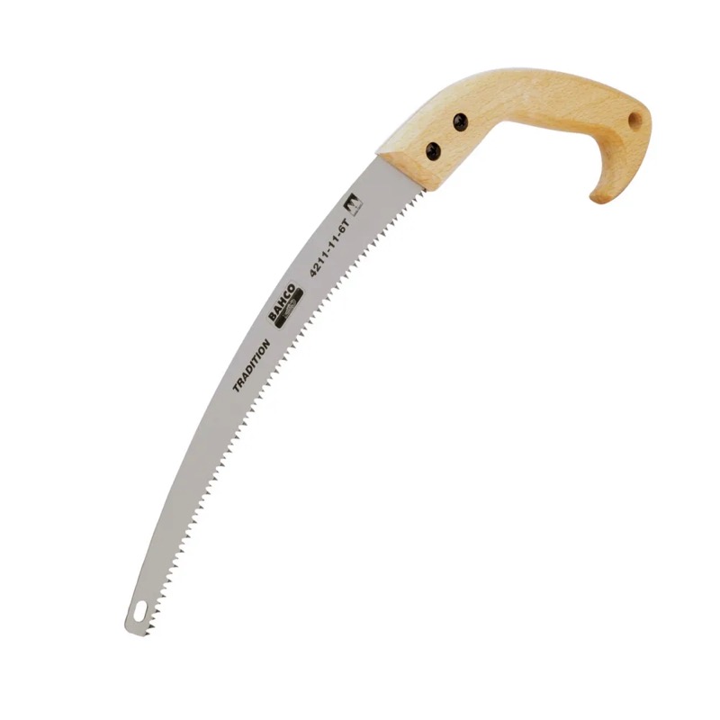 Serrucho de poda para jardín 14" Bahco