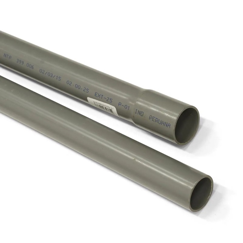 Tubería eléctrica SAP Gris 1" x3 metros Nicoll