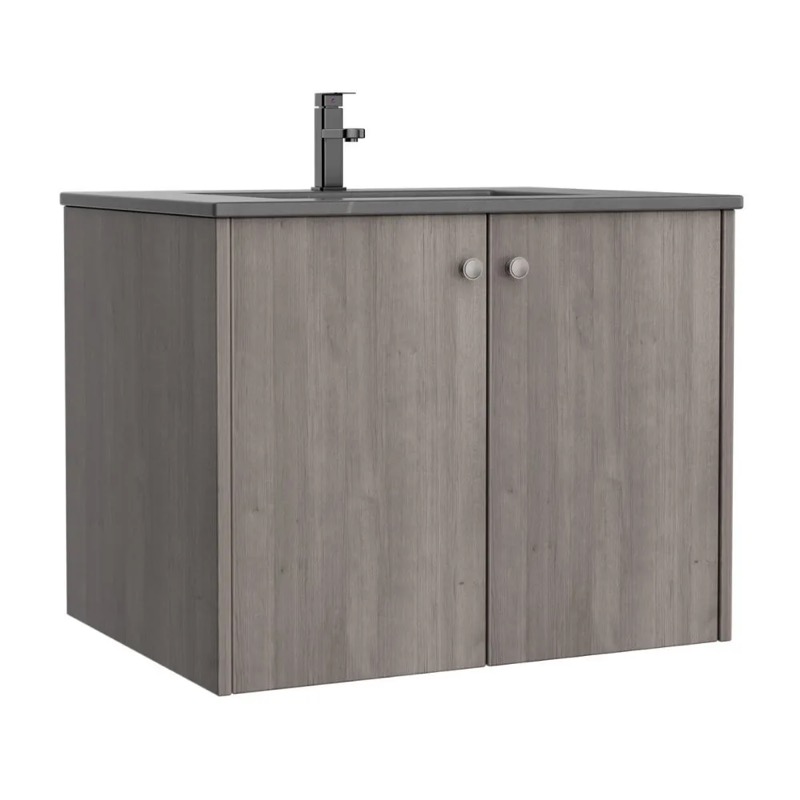 Vanitorio Concret con Lavatorio Piedra Sinterizada 60cm